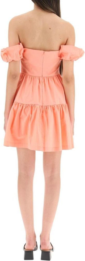 Staud Elio Cotton Mini Dress