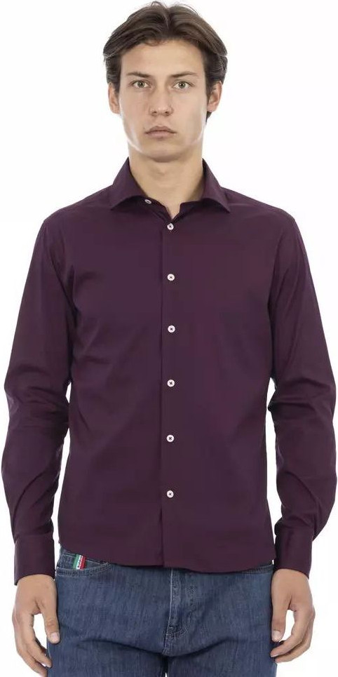 Cotton Dress Shirt Baldinini Trend