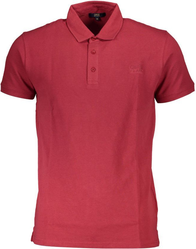 Red Cotton Polo Shirt