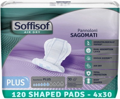 Soffisof Air Dry Shaped Pads Plus