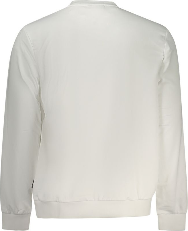 White Polyester Men's Sweatshirt