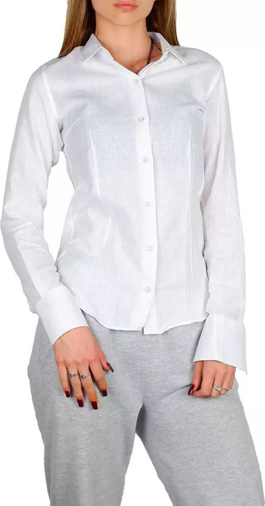 Shirt Made in Italy White Cotton