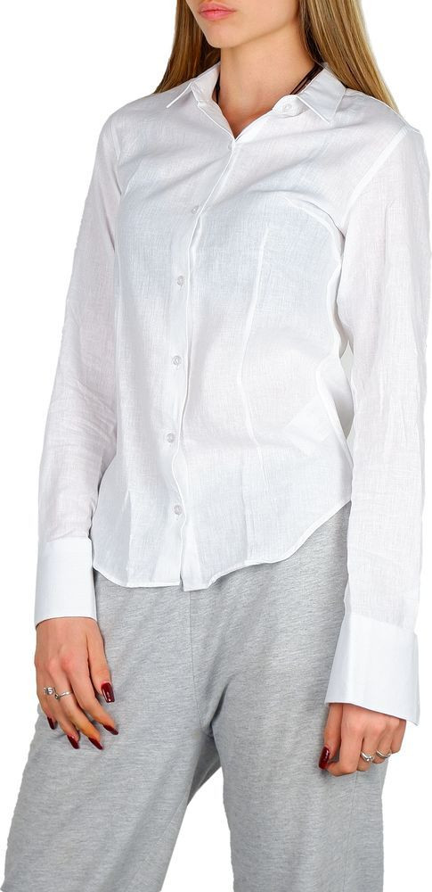Shirt Made in Italy White Cotton