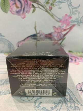 Perfumed Body Cream Lalique Encre Noire