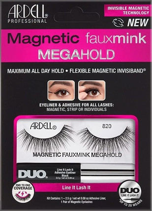 Ardell Magnetic Fauxmink MegaHold Liquid Liner & Lash 820 Faux Mink