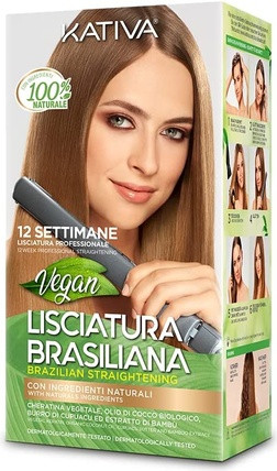Kativa VEGAN Brazilian Straightening Kit