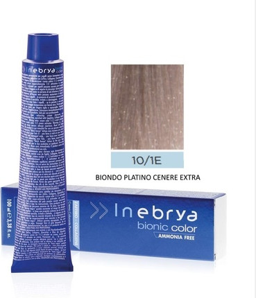 Краска для волос Inebrya Bionic Color Пепельно-блонд Платиновый пепельно-блонд экстра