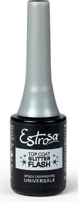 Semilack Top Coat Estrosa Glitter Flash