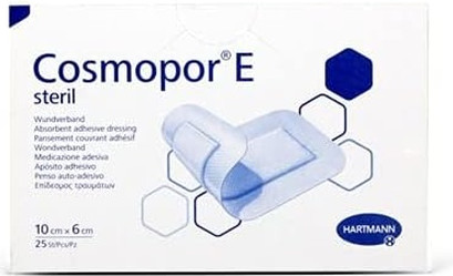 Adhesive Sterile Wound Dressings Hartmann Cosmopor E 10cm x 6cm