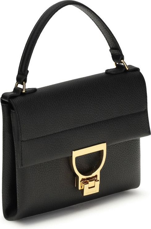 Black Calf Leather Bos Taurus Clutch Bag