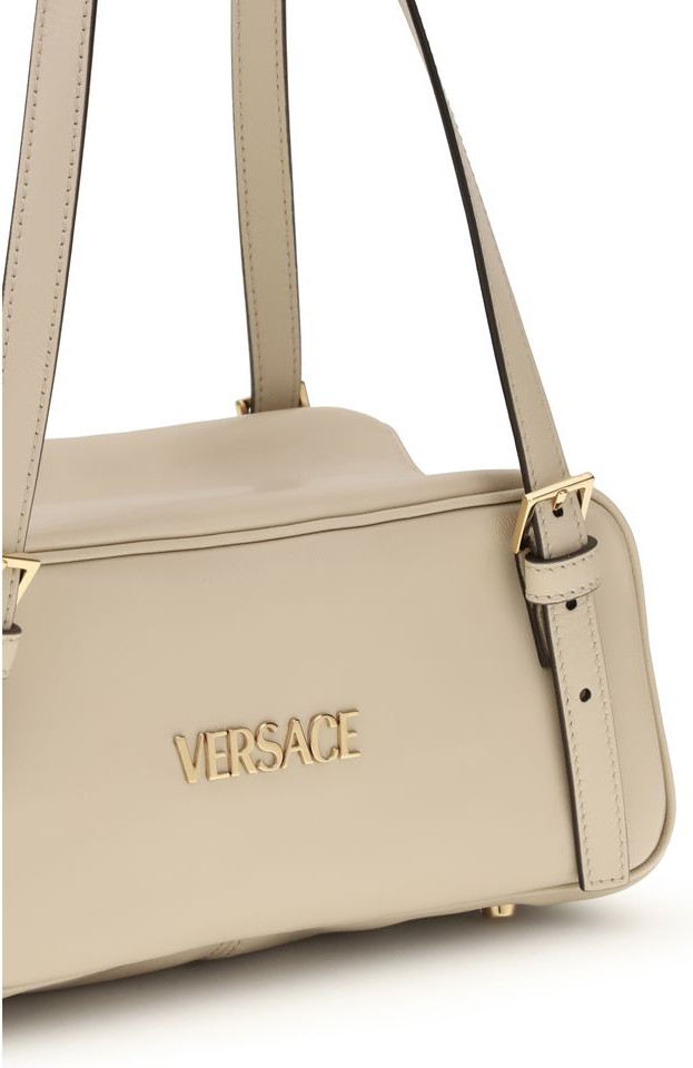 Shoulder Bag Versace Cream Lamb Ovis Aries Aries