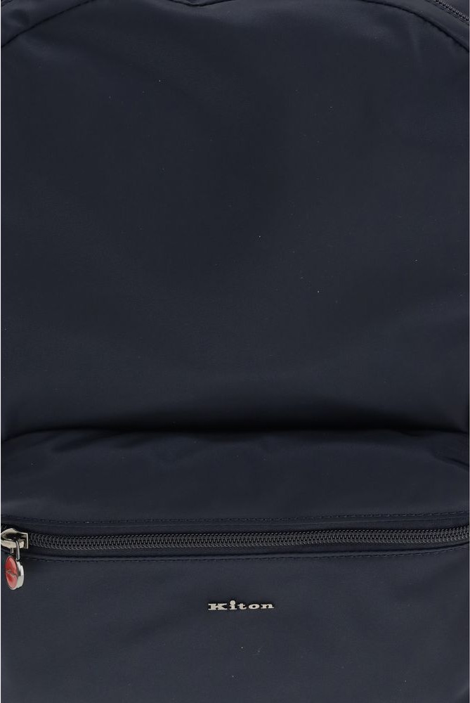 Blue Fabric Backpack