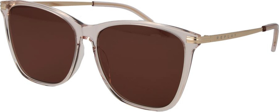 Sunglasses Replay Beige Plastic