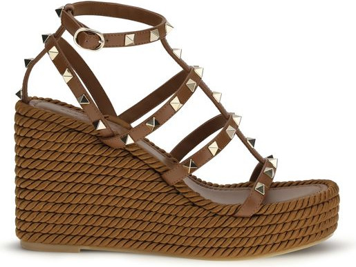 Espadrilles Valentino Garavani Rockstud Torchon 95 Wedges