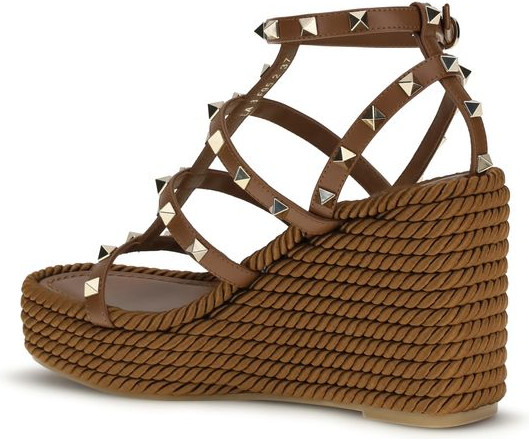 Espadrilles Valentino Garavani Rockstud Torchon 95 Wedges