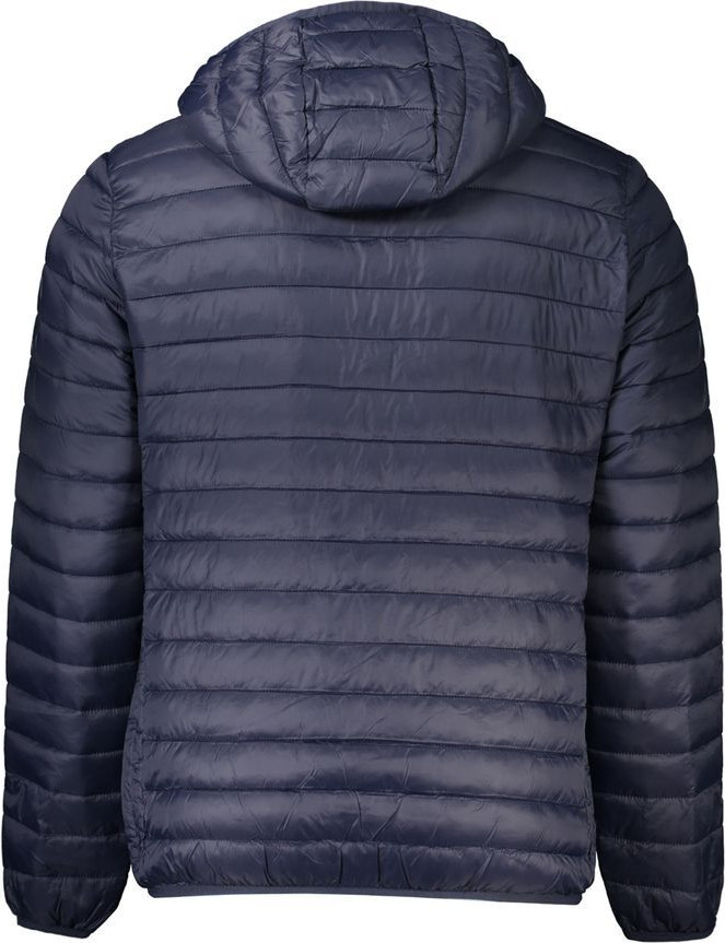 Blaue Polyamid-Shell-Jacke cavalli CLASS