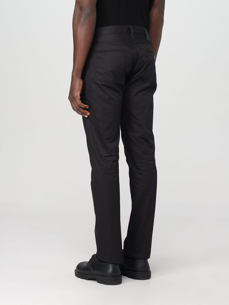 Armani Emporio Schwarze Baumwoll-Freizeithose