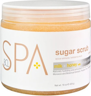 BCL Spa Zuckerpeeling Milch + Honig mit weißer Schokolade