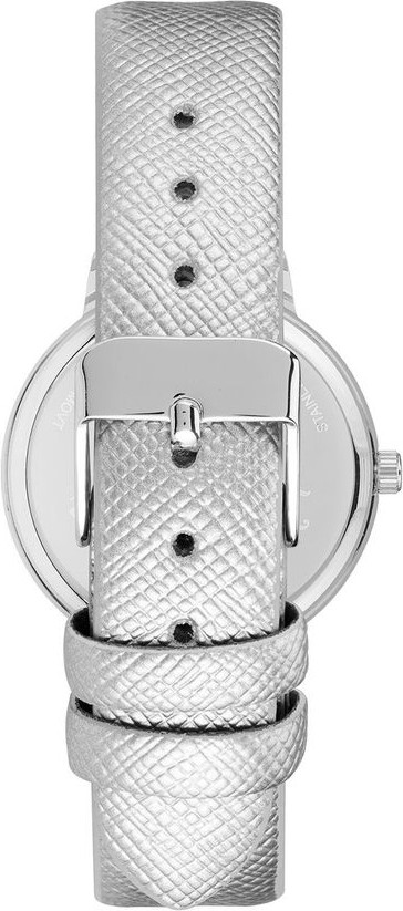 Silver Plastic Dress Watch Juicy Couture