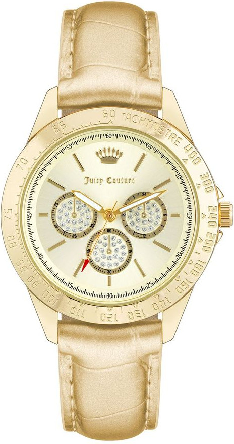 Gold Plastic Dress Watch Juicy Couture