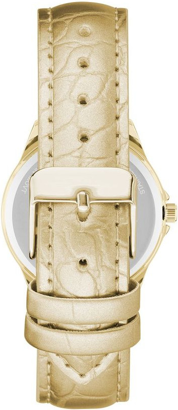Gold Plastic Dress Watch Juicy Couture