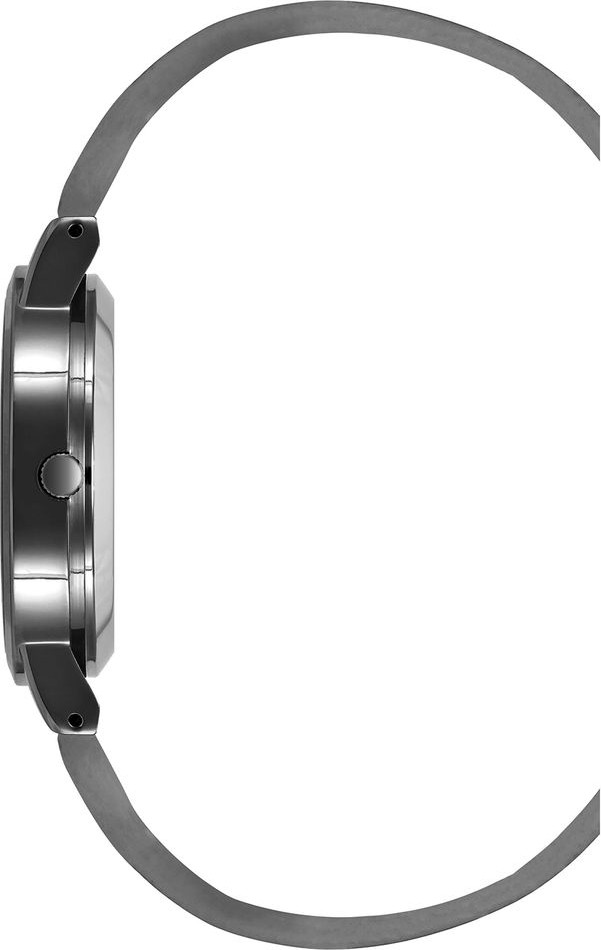 Juicy Couture Gray Plastic Dress Watch