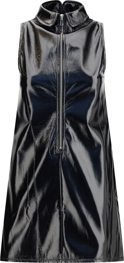 Black Polyethylene Casual Dress by Fiorucci