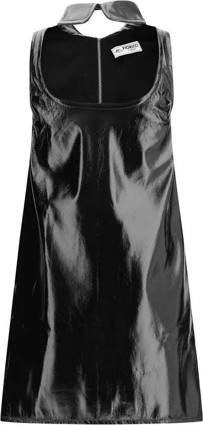 Black Polyethylene Casual Dress by Fiorucci