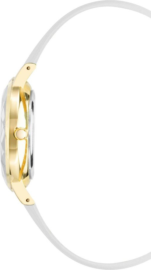 Juicy Couture White Plastic Dress Watch