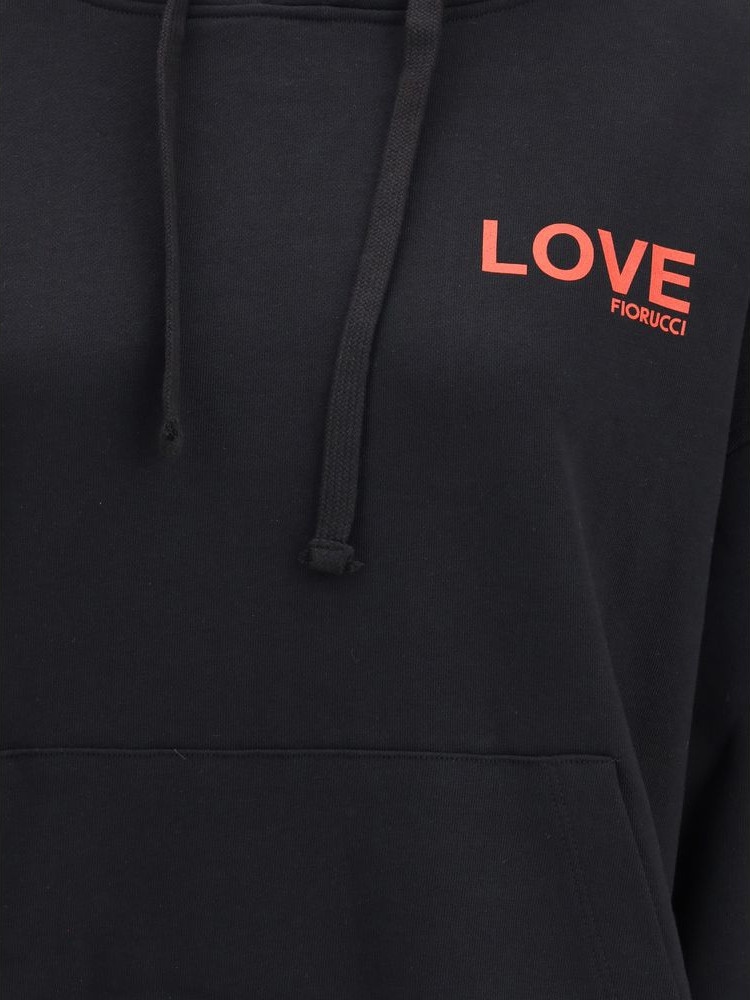Fiorucci Black Cotton Sweatshirt