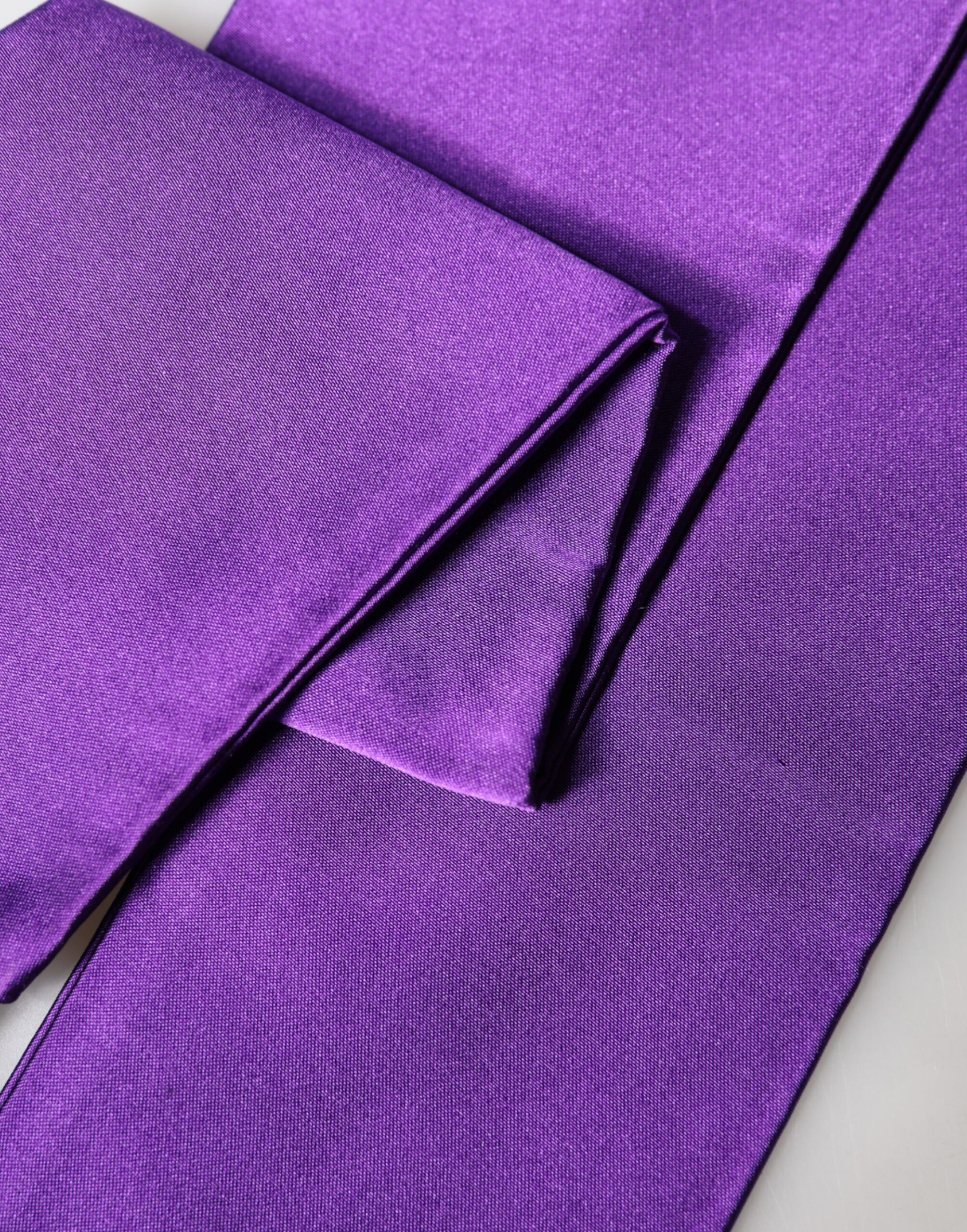 Dolce & Gabbana Violetta Seiden-Fransen-Halstuch