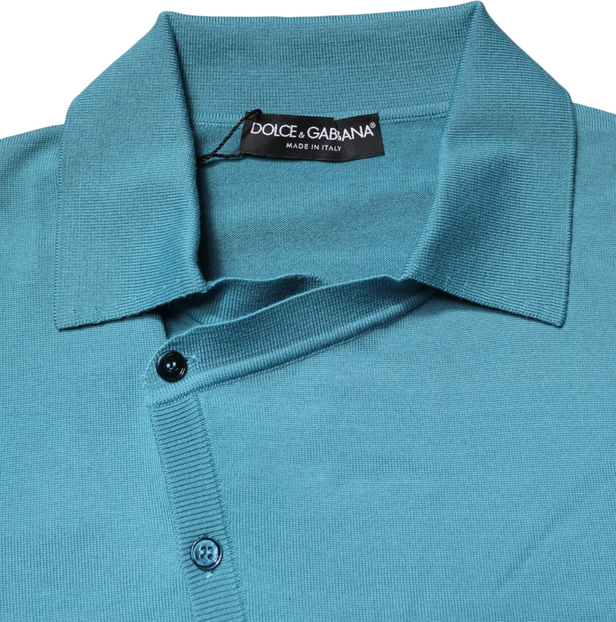 Dolce & Gabbana Long sleeve polo sweater