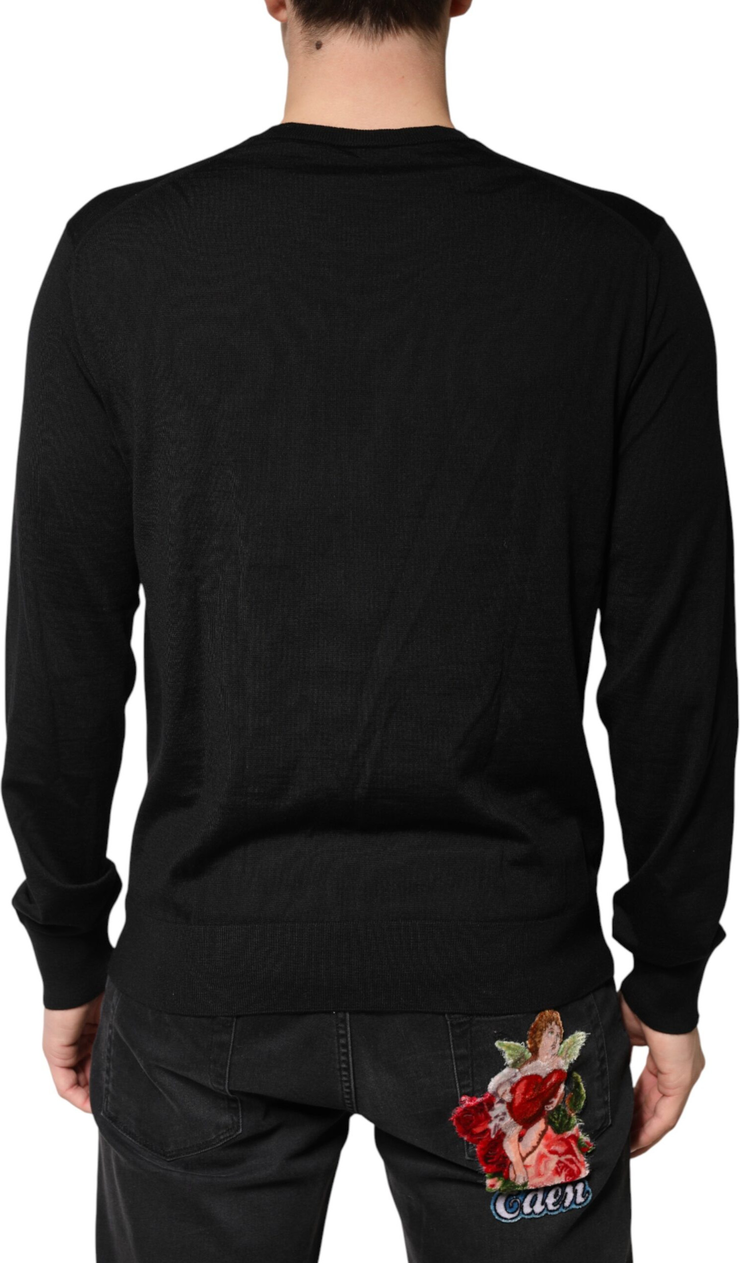 Dolce & Gabbana Crew Neck Pullover Sweater