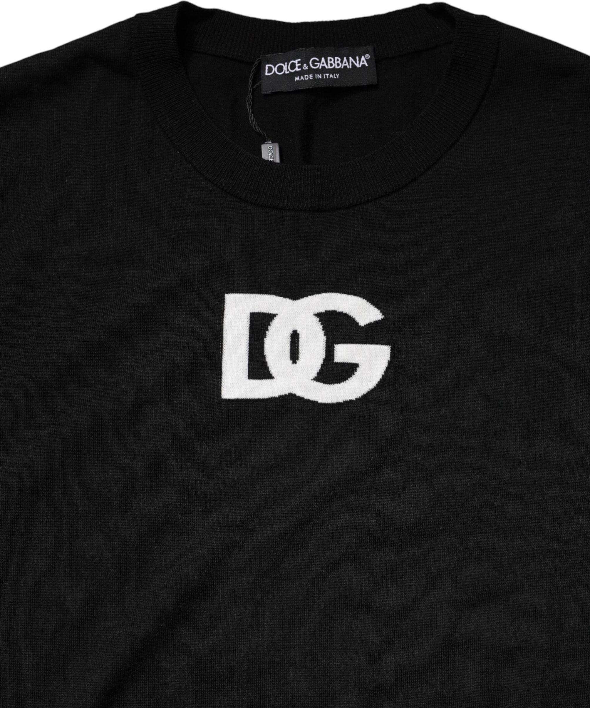 Dolce & Gabbana Crew Neck Pullover Sweater