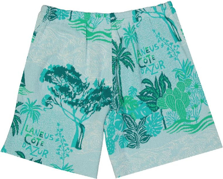 Zweifarbige Baumwollshorts Laneus