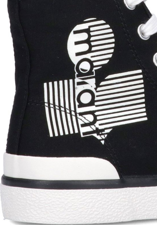 Black Canvas High Top Sneakers by Isabel Marant