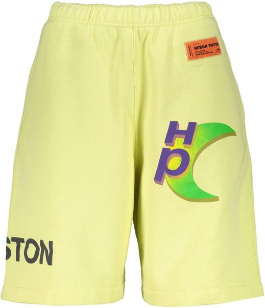 Bicolor Cotton Shorts Heron Preston