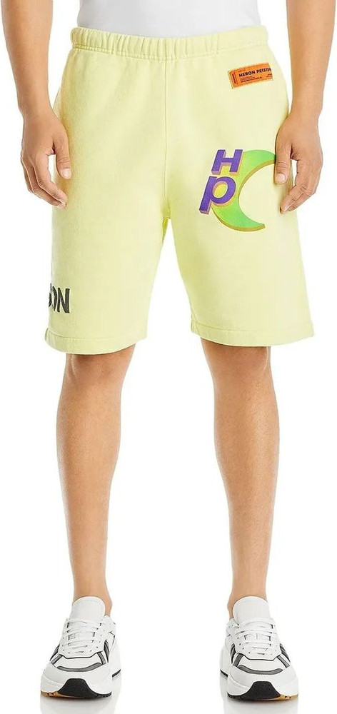 Bicolor Cotton Shorts Heron Preston