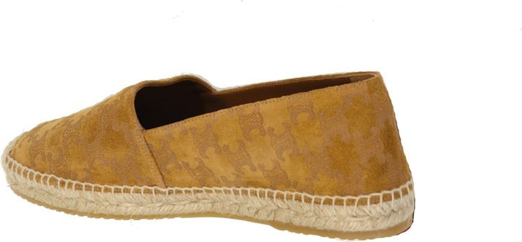 Brown Calfskin Espadrilles CELINE