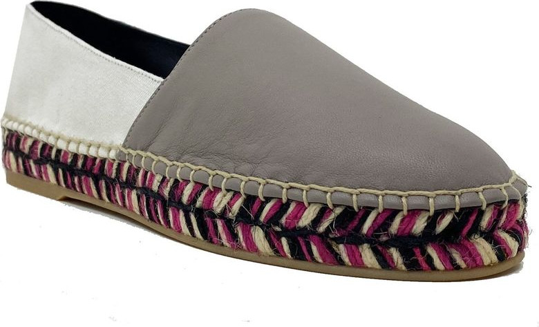 Off-White Beige Calfskin Espadrilles