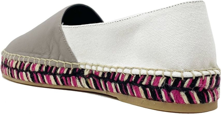 Off-White Beige Calfskin Espadrilles
