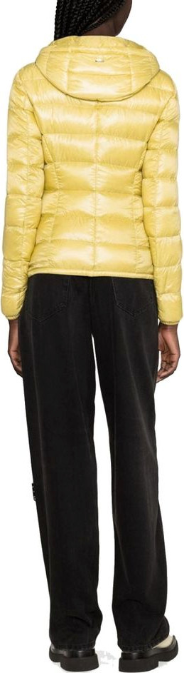Zweifarbige Polyamid Jacke in voller Länge Herno Apparel