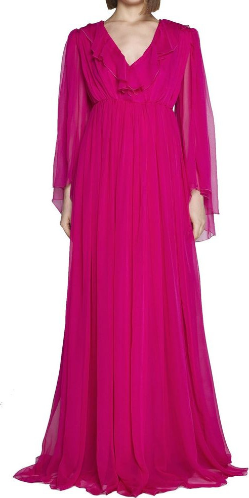 Mehrfarbiges Seiden-Freizeitkleid von Gucci