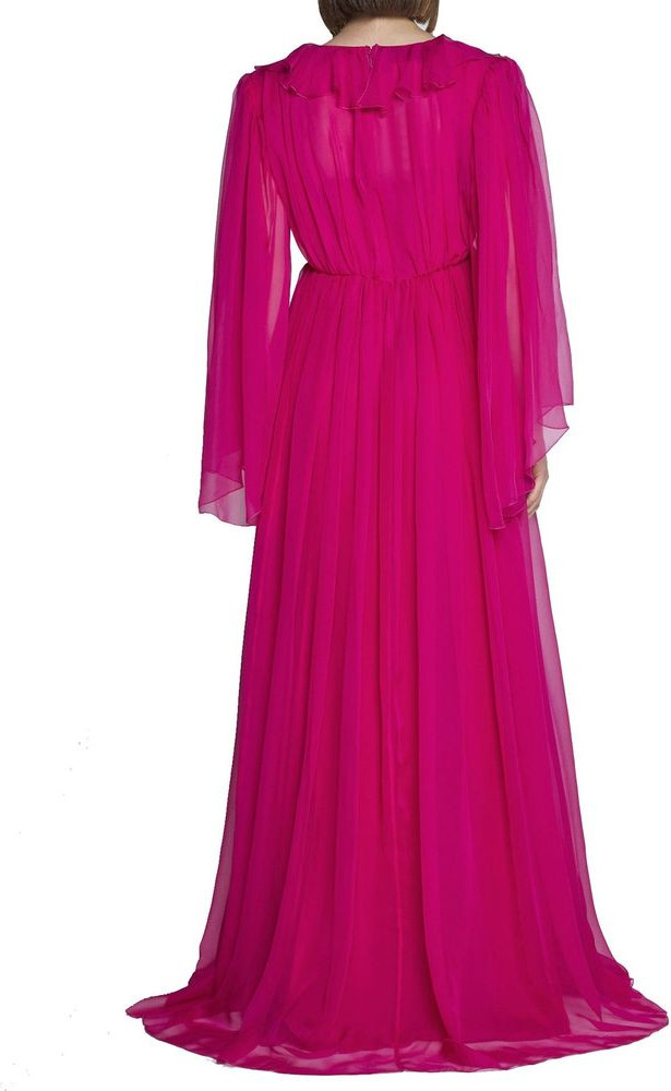 Mehrfarbiges Seiden-Freizeitkleid von Gucci