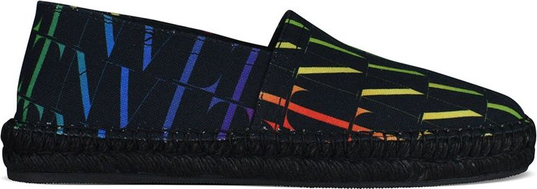 Espadrilles Valentino Garavani Qora Kanvas