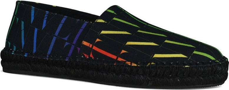 Espadrilles Valentino Garavani Qora Kanvas