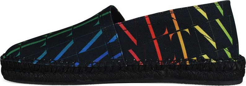Espadrilles Valentino Garavani Qora Kanvas