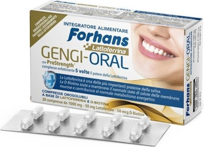 Lactoferrin Gengi Oral Supplement 30 Tabletten