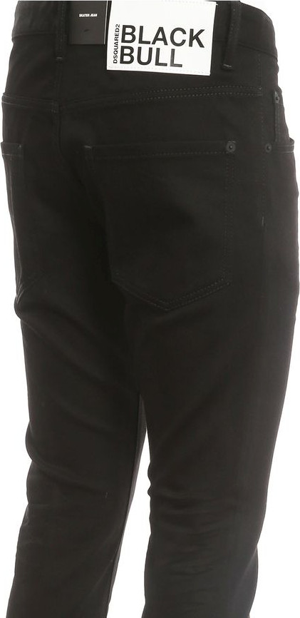 Schwarze Skinny Jeans Dsquared2