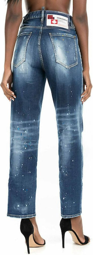 Blue Cotton Jeans Denim Dsquared2